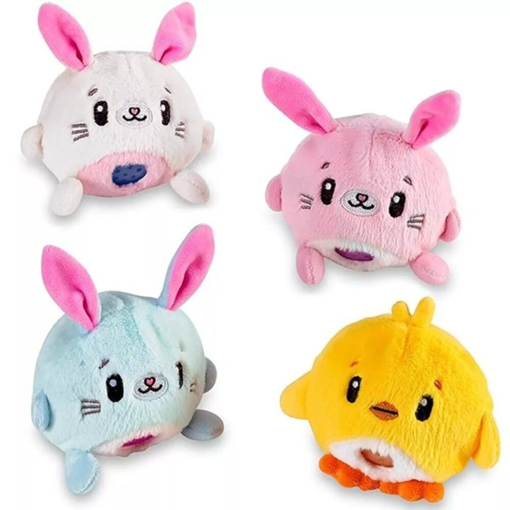 Easter Spring‎ Beadie Buddies Sensory Plush Fidget Toy - Blue Bunny - Picture 2 of 5